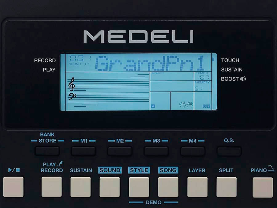 Medeli MK110 Teclado Portátil 61 Teclas 5