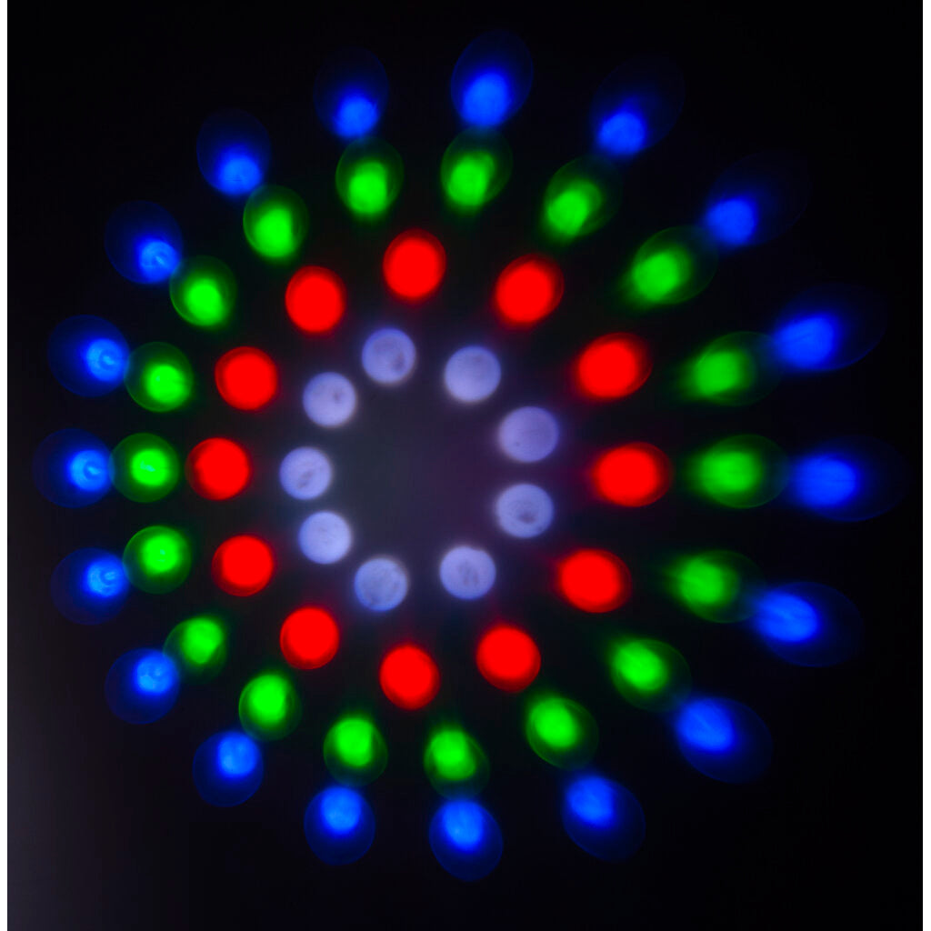 Ibiza Light DJ Light 85 Led Pack Iluminación con Proyector Par Strobo Moon Laser y Soporte 6