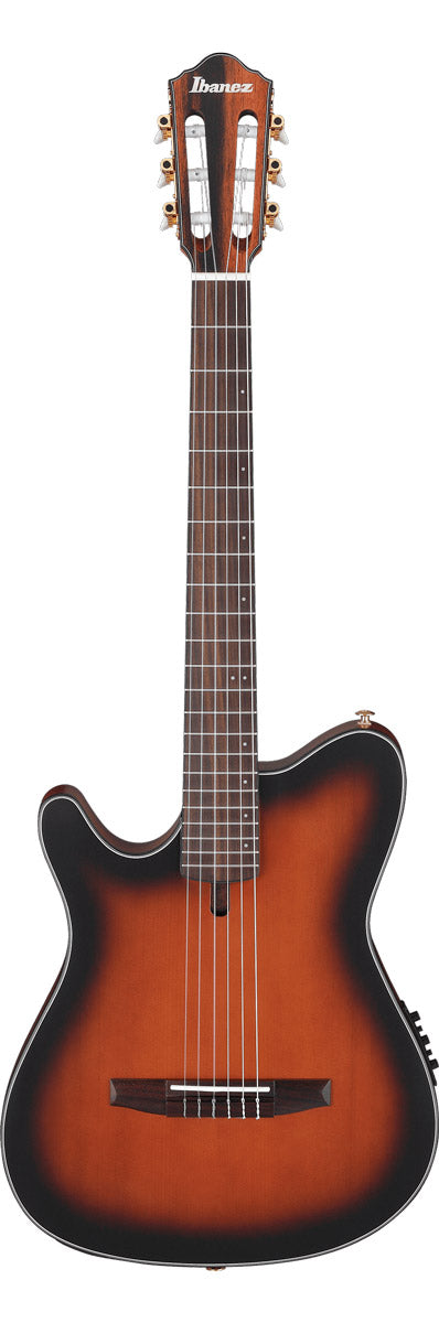 Ibanez FRH10NL BSF Guitarra Española Electrificada para Zurdos Brown Sunburst Flat 1
