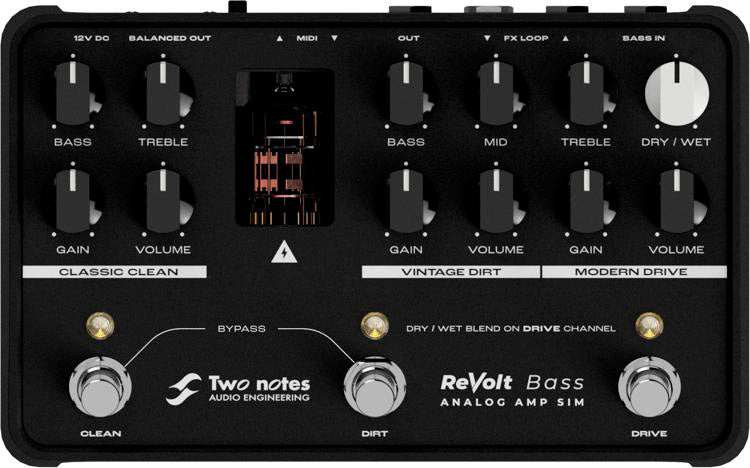 Two Notes Revolt Bass Simulador Amplificador 1