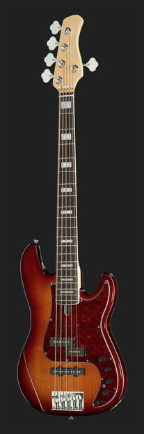 Marcus Miller P7 Alder-5 2nd Gen TS Bajo Eléctrico 5 Cuerdas Tobacco Sunburst 2