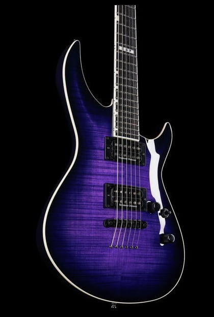 ESP EII Horizon III FM RDB Guitarra Eléctrica Reindeer Blue 12