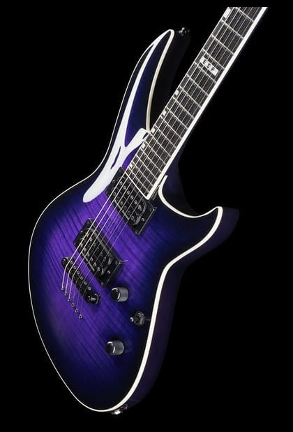 ESP EII Horizon III FM RDB Guitarra Eléctrica Reindeer Blue 15