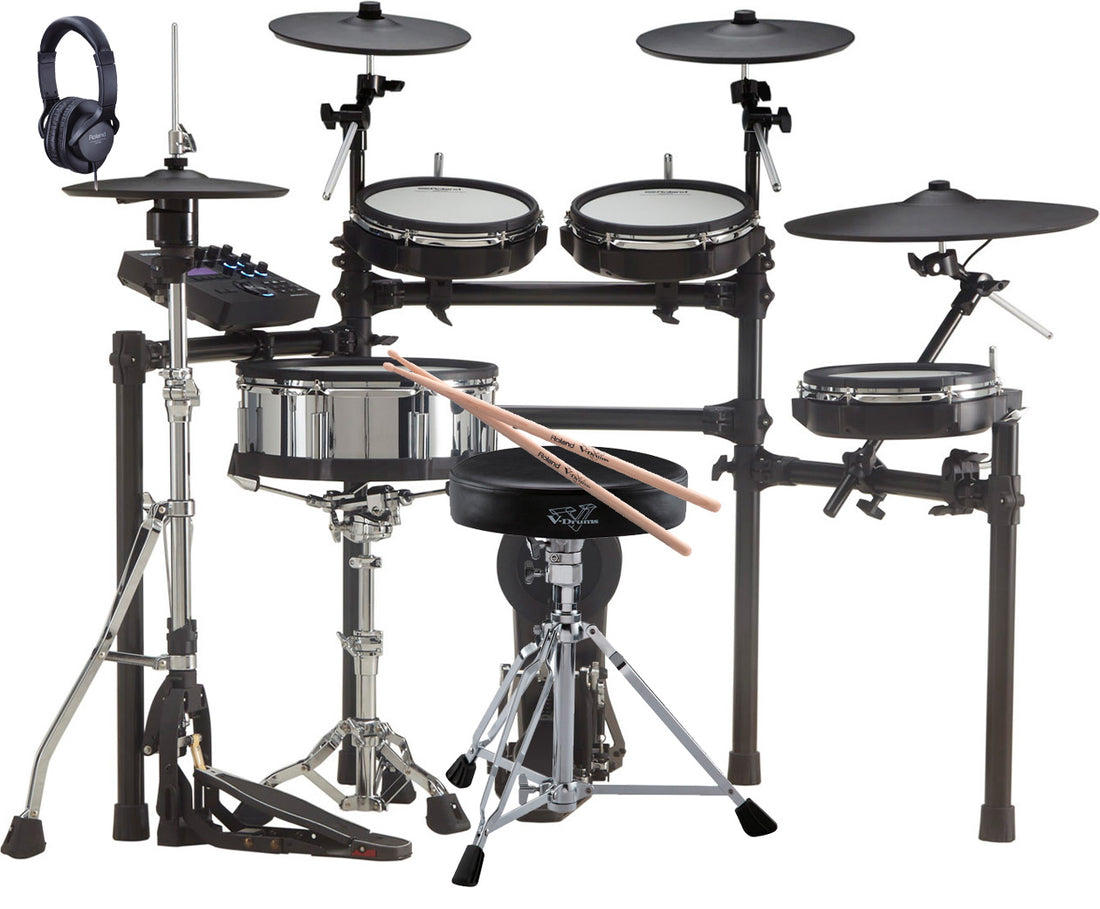 Roland -Pack- TD27KV2 Batería Electrónica+ Roland Dap3X + Soporte Hi-Hat +Soporte Caja y Auriculares 1