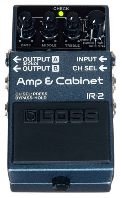 Boss IR2 Pedal IR de Pantalla y Amplificador 3