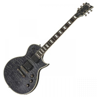 ESP LTD EC401QM STBLKS Guitarra Eléctrica See Thru Black Satin 8