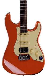 Mooer GTRS P800 FRD Guitarra Eléctrica con Efectos Fiesta Red 3