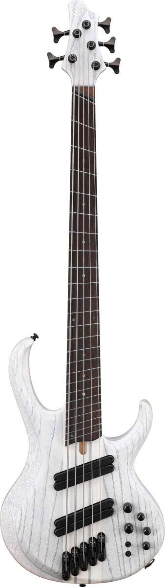 Ibanez BTB865MS TWF Bajo Eléctrico 5 Cuerdas Multiescala Transparent White Flat 1