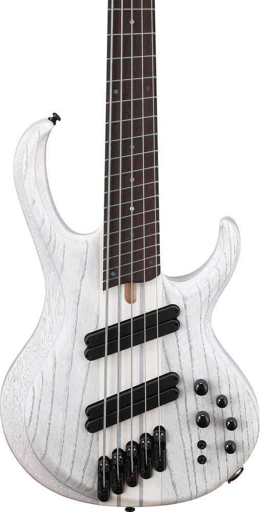 Ibanez BTB865MS TWF Bajo Eléctrico 5 Cuerdas Multiescala Transparent White Flat 4