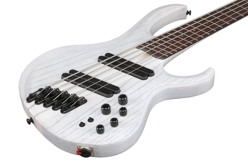 Ibanez BTB865MS TWF Bajo Eléctrico 5 Cuerdas Multiescala Transparent White Flat 6