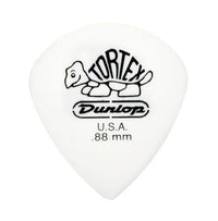 Dunlop 478P88 Tortex White Jazz III Pack 12 Púas 0.88mm 2