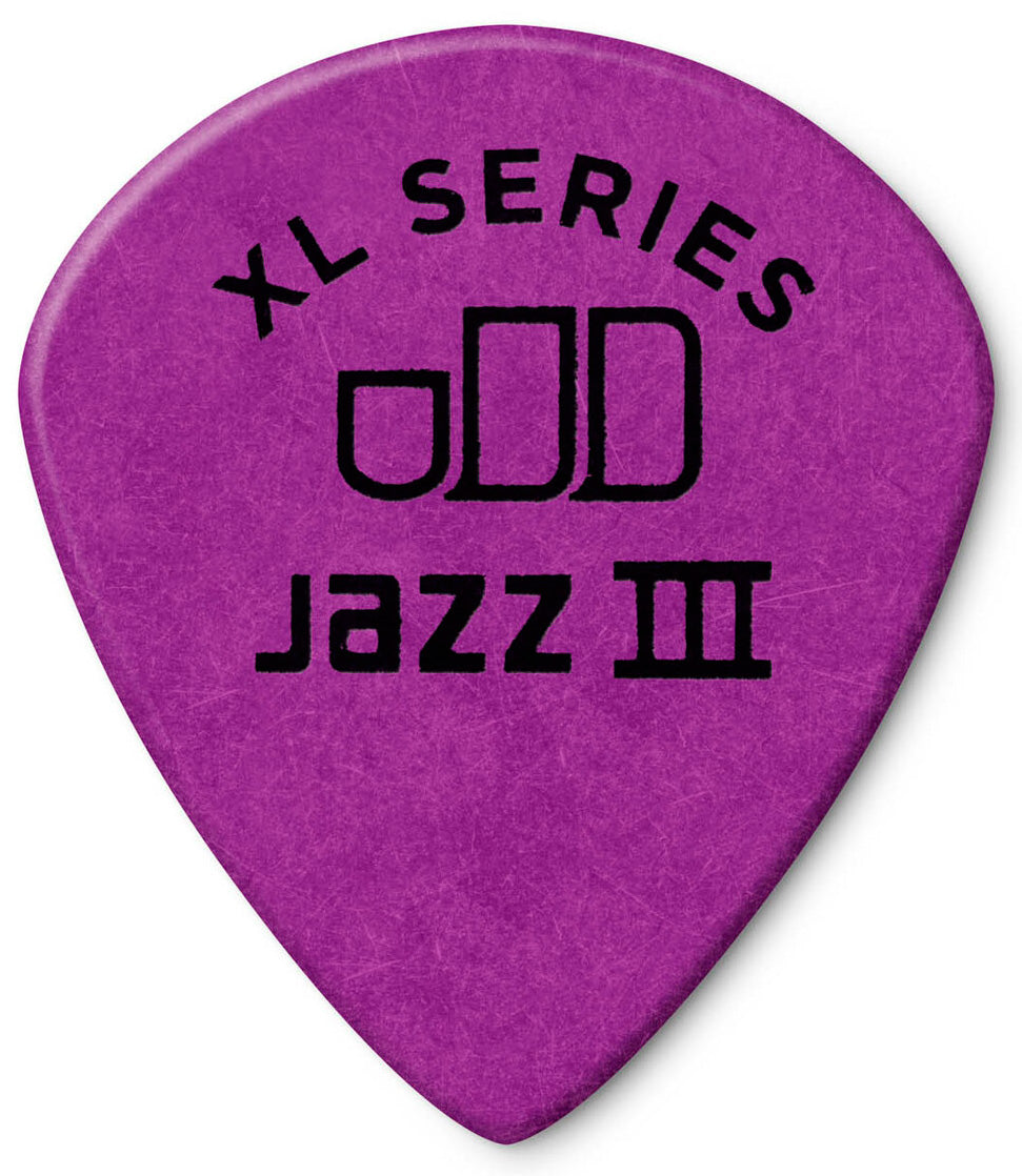 Dunlop 498P114 Tortex Jazz III XL Pack 12 Púas 1.14mm 3