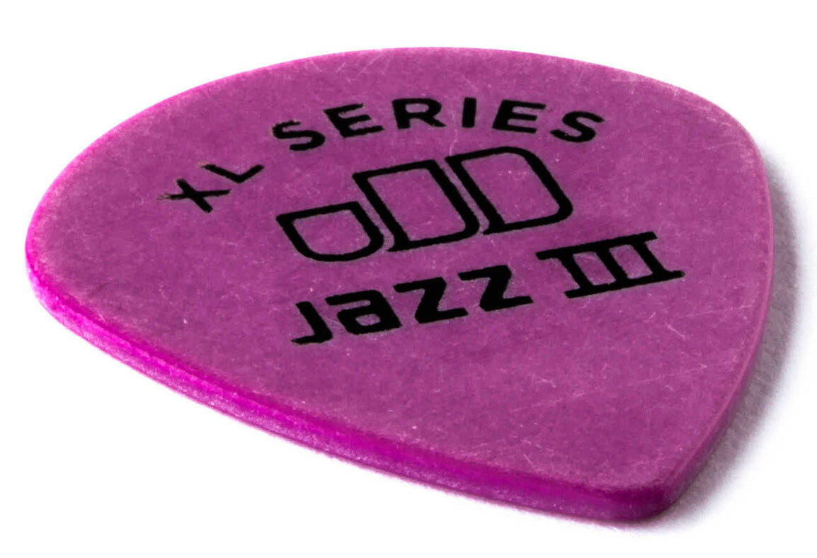 Dunlop 498P114 Tortex Jazz III XL Pack 12 Púas 1.14mm 4