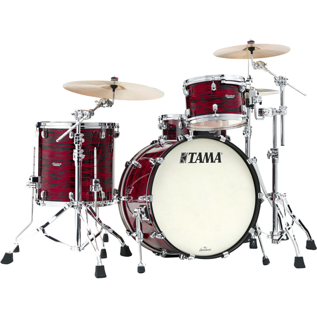 Tama MR32CZBNS ROY Starclassic Maple Batería Acústica Red Oyster 1