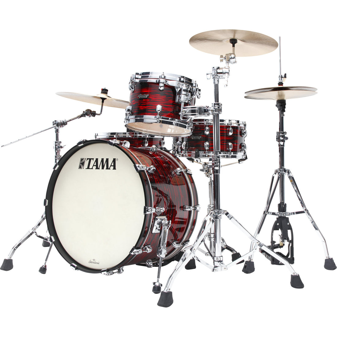 Tama MR32CZBNS ROY Starclassic Maple Batería Acústica Red Oyster 2