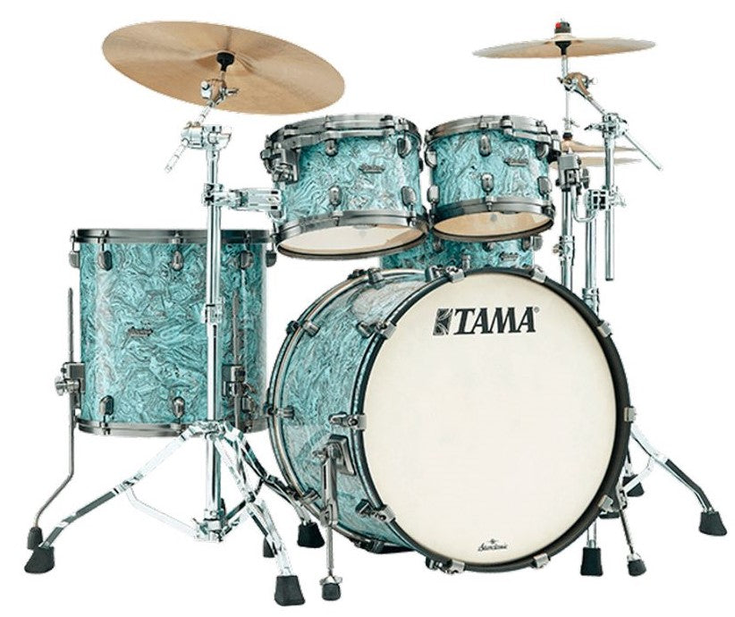 Tama MR32CZBNS SLW Starclassic Maple Batería Acústica Sky Blue Swirl 1