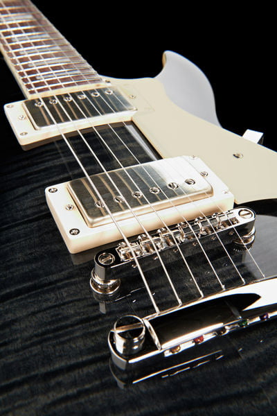 Cort CR250 TBK Guitarra Eléctrica Transparent Black 13