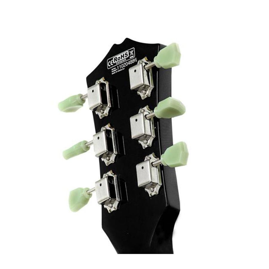 Cort CR250 TBK Guitarra Eléctrica Transparent Black 21