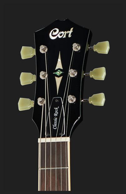 Cort CR200 BK Guitarra Eléctrica Negra 9