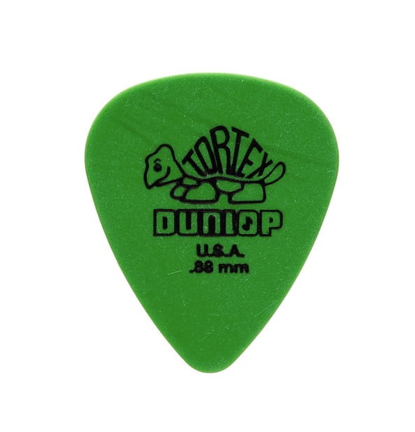 Dunlop 418P88 Tortex Standard Pack 12 Púas 0.88mm 2