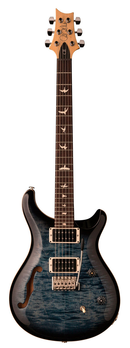 PRS CE24 Semihollow FBS Guitarra Eléctrica Faded Blue Smokeburst 1