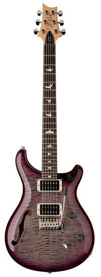 PRS CE24 Semihollow FGBPB Guitarra Eléctrica Faded Gray Black Purple Burst 1