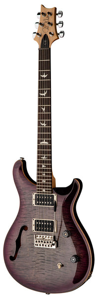 PRS CE24 Semihollow FGBPB Guitarra Eléctrica Faded Gray Black Purple Burst 2