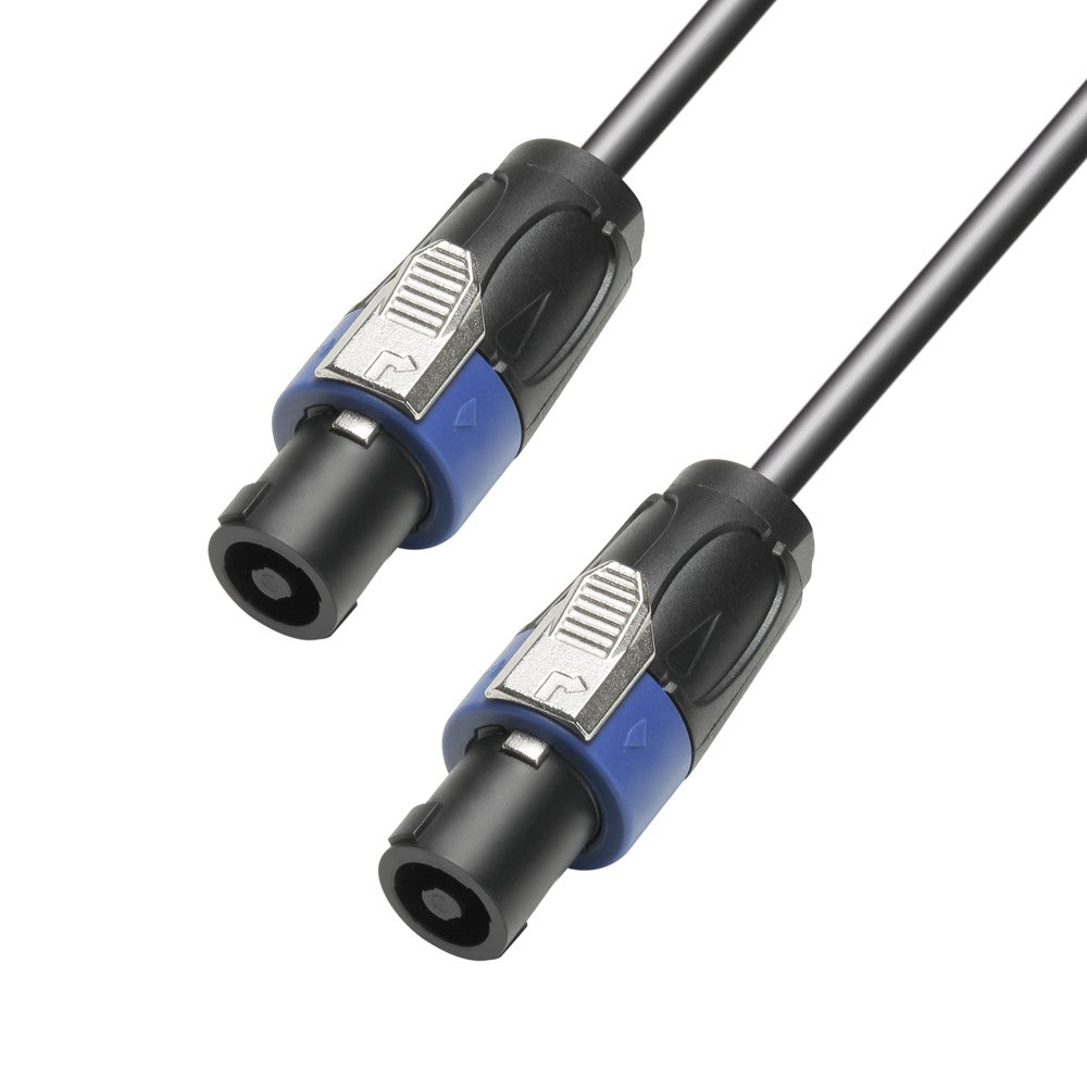 Adam Hall K4S215SS0100 Cable de Altavoz 2X1.5mm2 Conector Speaker 4 Polos 1 Metro 1