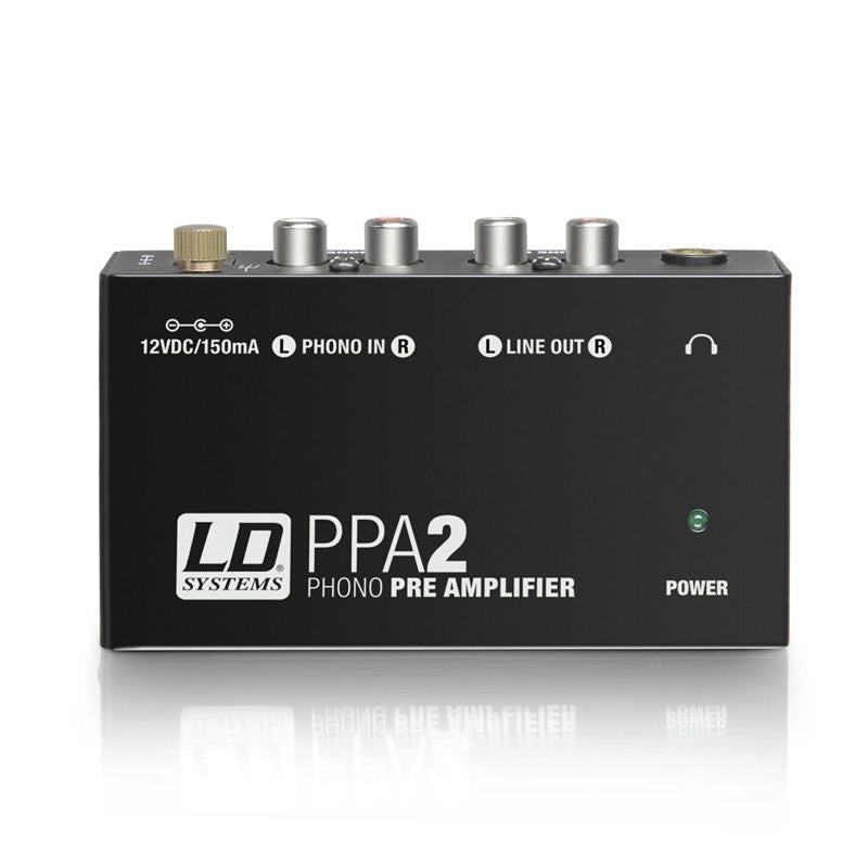 LD Systems PPA2 Preamplificador y Ecualizador Riaa para Tocadiscos 1