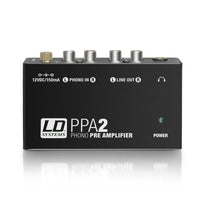 LD Systems PPA2 Preamplificador y Ecualizador Riaa para Tocadiscos 1