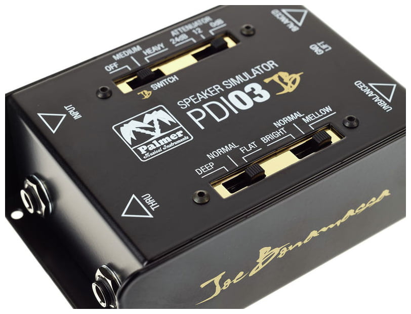 Palmer PDI03JB Caja DI Simulador de Altavoz Joe Bonamassa 10