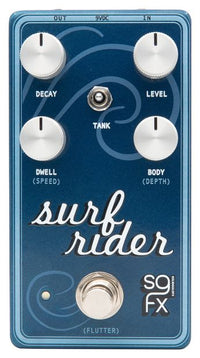 Solid Gold FX Surf Rider IV Pedal de Reverb con Modulación 1