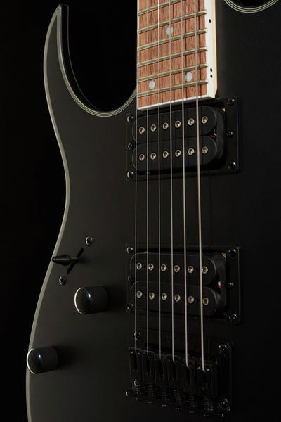 Ibanez RG421EXL BKF Guitarra Eléctrica Zurdos Black Flat 8