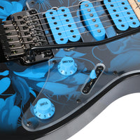 Ibanez JEM77P BFP Premium Guitarra Eléctrica Blue Floral Pattern 12