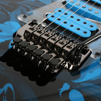 Ibanez JEM77P BFP Premium Guitarra Eléctrica Blue Floral Pattern 13