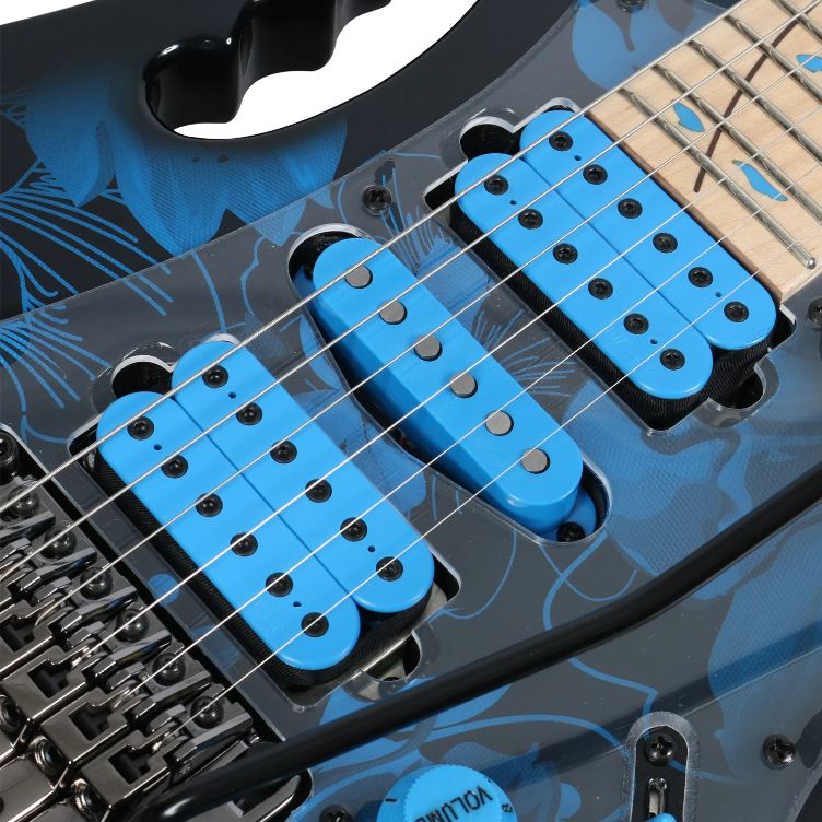 Ibanez JEM77P BFP Premium Guitarra Eléctrica Blue Floral Pattern 14