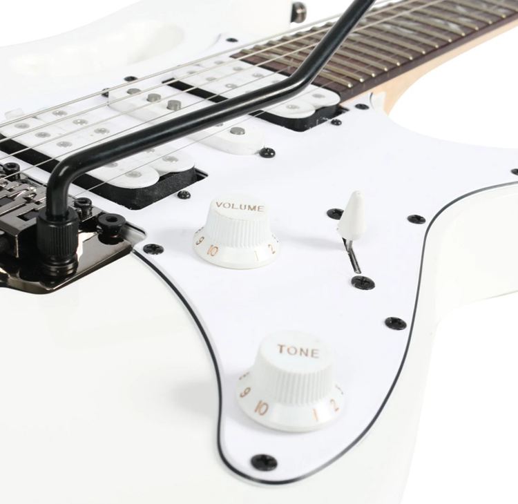 Ibanez JEM JR WH Steve Vai Guitarra Eléctrica Blanca 10