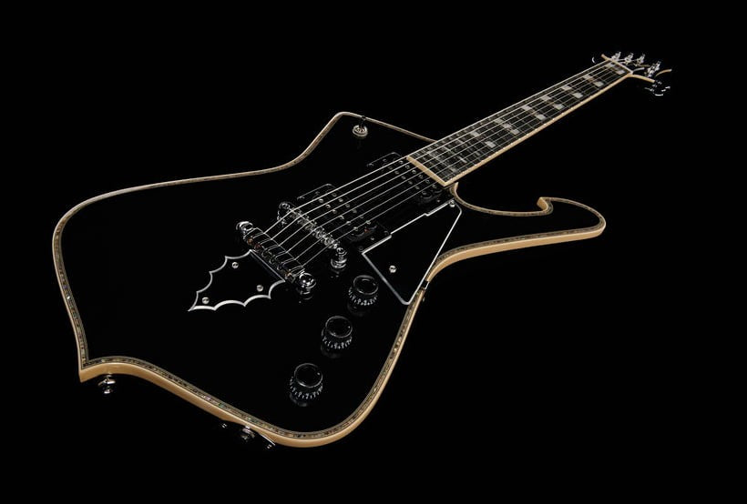 Ibanez PS120 BK Paul Stanley Guitarra Eléctrica Negra 12