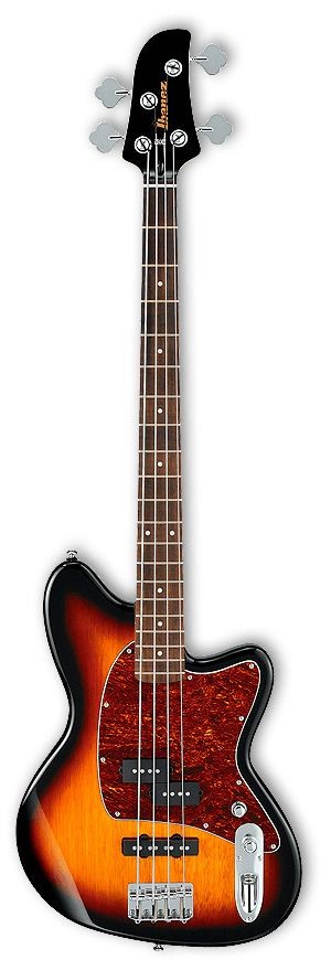 Ibanez TMB100 TFB Talman Bajo Eléctrico Tri Fade Burst 1