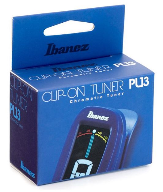 Ibanez PU3 BL Afinador Cromático Pinza Azul 3