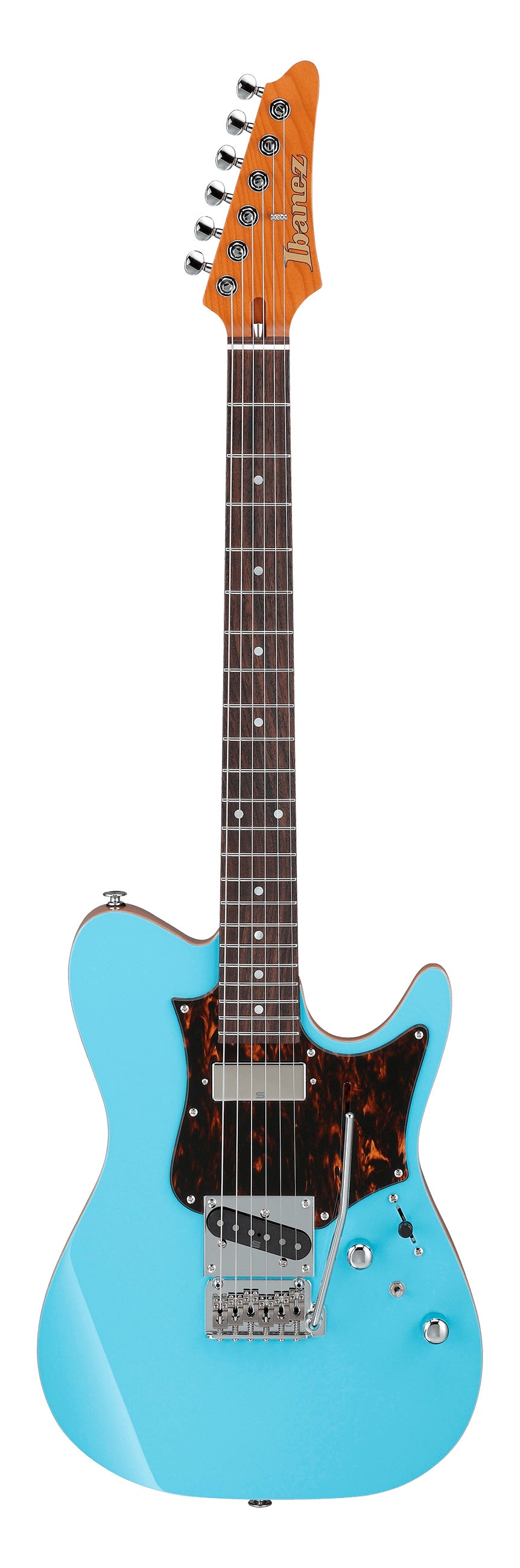 Ibanez TQMS1 CTB Tom Quayle Signature Guitarra Eléctrica Celeste Blue 1