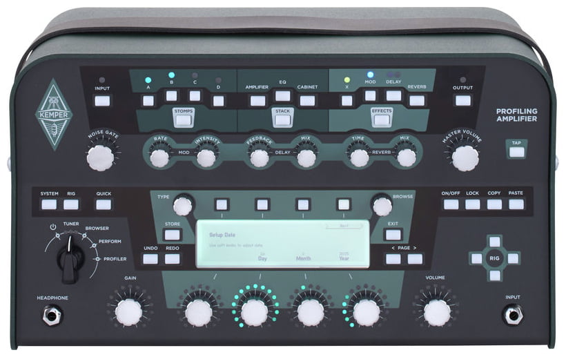 Kemper -Pack- Profiler Powerhead Amplificador Guitarra con Pedalera Profiler Remote 3