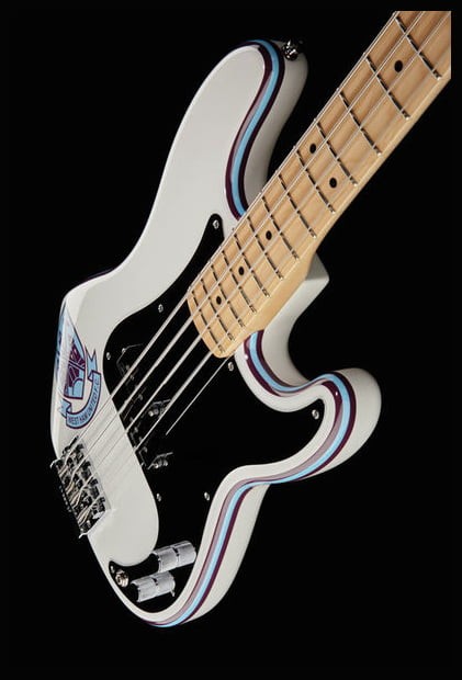 Fender Steve Harris Precision Bass MN Bajo Eléctrico Olympic White 14