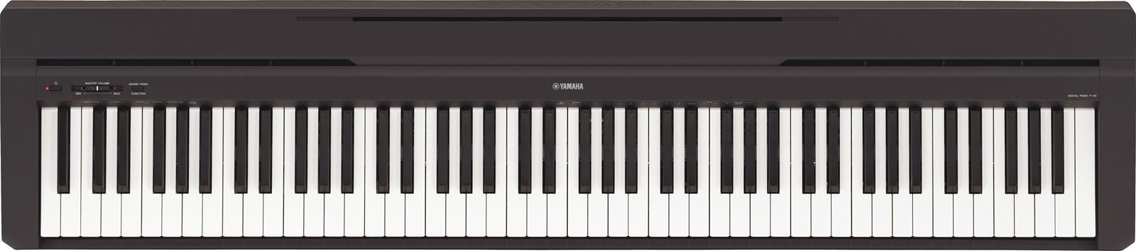 Yamaha P45B Piano Digital Portátil Negro 1