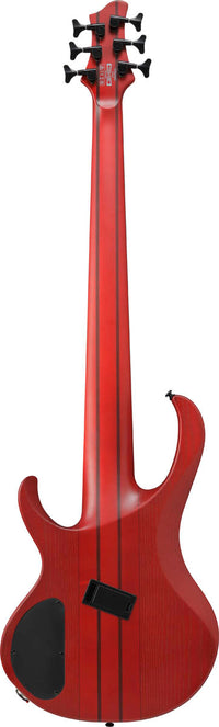 Ibanez BTB866MS BRF Bajo Eléctrico 6 Cuerdas Multiescala Brown Topaz Burst Flat 3