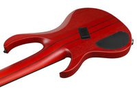 Ibanez BTB866MS BRF Bajo Eléctrico 6 Cuerdas Multiescala Brown Topaz Burst Flat 7