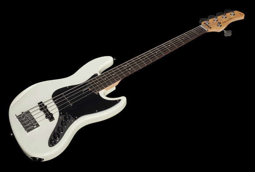 Marcus Miller V3-5 AWH 2nd Gen Bajo Eléctrico 5 Cuerdas Antique White 11