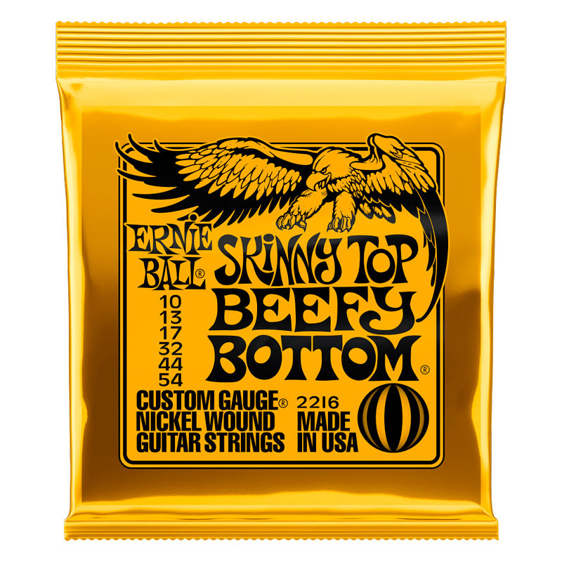 Ernie Ball 2216 Slinky Top Beefy Bottom Slinky Juego Cuerdas Eléctrica 010-054 1