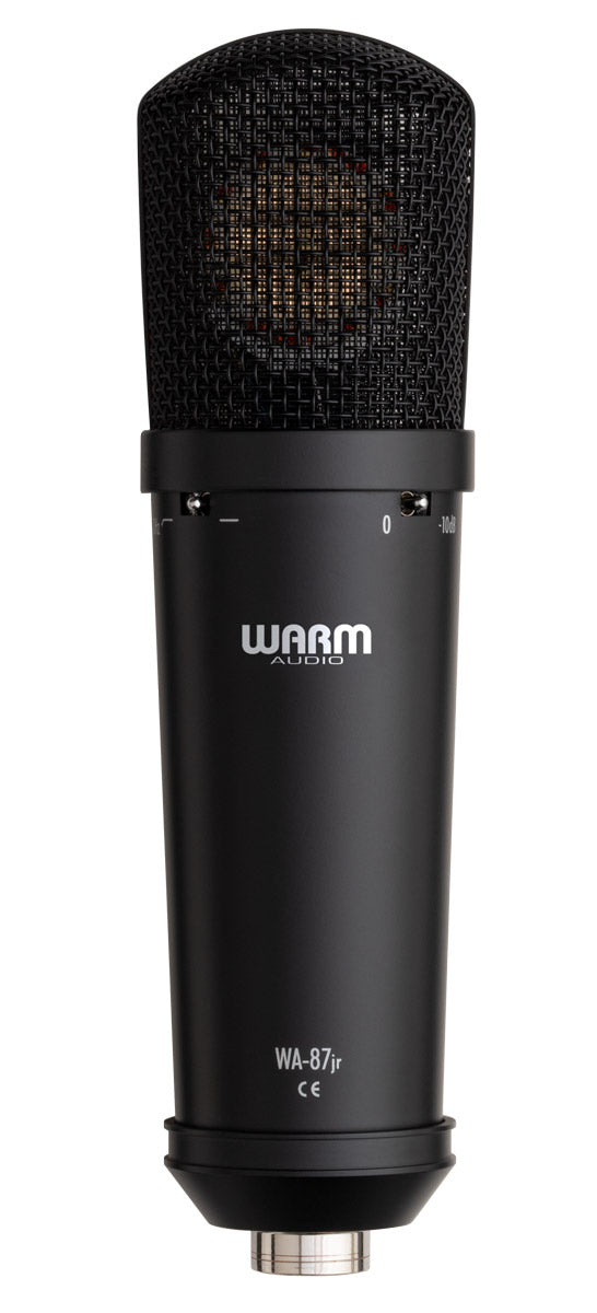 Warm Audio WA-87JR BLK Micrófono de Condensador Triple Patron Polar Negro 2