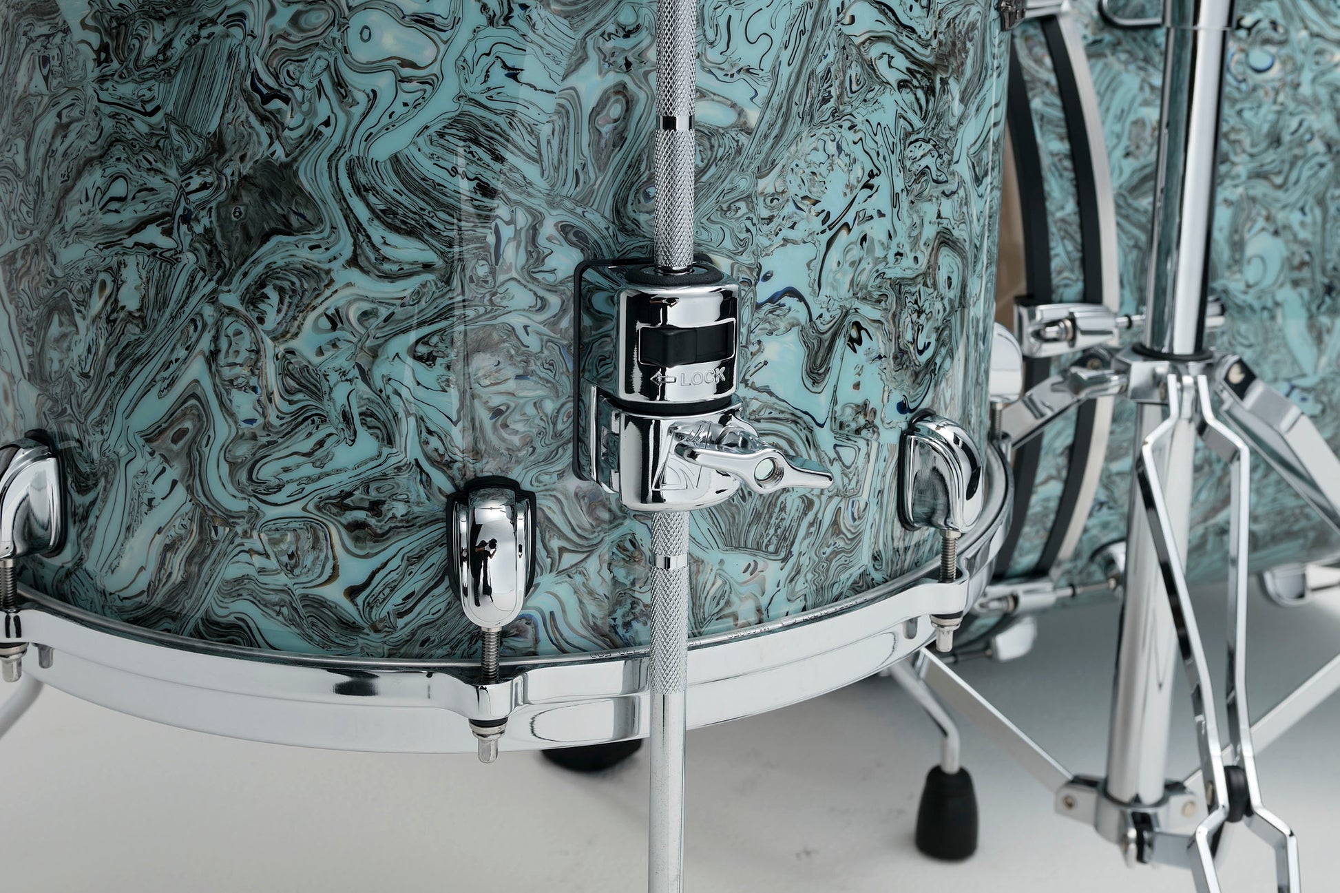 Tama MR32CZS SLW Starclassic Maple Batería Acústica Sky Blue Swirl 7